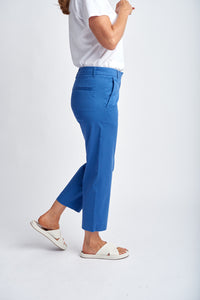 Cropped Pant / Regatta Blue