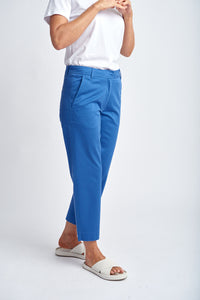 Cropped Pant / Regatta Blue