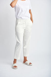 Cropped Pant / White