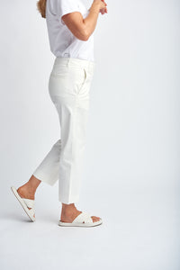 Cropped Pant / White