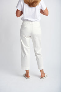 Cropped Pant / White