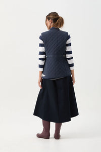 GC Long Line Vest Navy