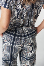 Load image into Gallery viewer, Easy Linen Cotton Pant - Desert Palm Print
