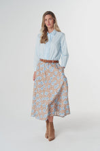 Load image into Gallery viewer, Dance Linen Cotton Skirt - Country Club Print
