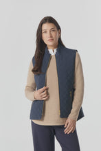 Load image into Gallery viewer, The Heritage Quilted Vest - Navy
