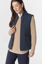 Load image into Gallery viewer, The Heritage Quilted Vest - Navy
