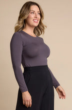 Load image into Gallery viewer, Tani High Neck long Sleeve / Grape
