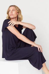 Tani Culotte Pants / Navy