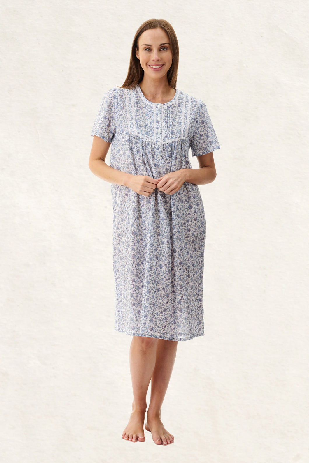 Astrid Short Sleeve Short Nightie