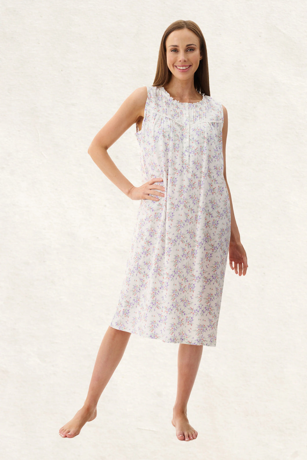 Uri Sleeveless Short Nightie