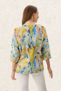Tulip dolman sleeve top