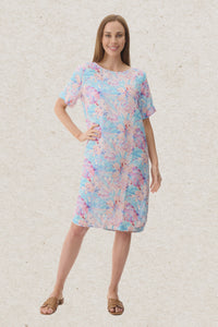 Hyacinth Print Dress