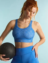 Load image into Gallery viewer, Freedom Non Wired Non Padded Sports Bra - Azure
