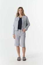 Load image into Gallery viewer, Ray Denim Jacket - Navy/White

