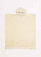 Load image into Gallery viewer, SF Monogram Towel Poncho - Natural
