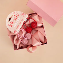 Load image into Gallery viewer, Holiday Bubble Hair Ties 2pc Set
