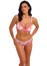 Load image into Gallery viewer, Wacoal Embrace Lace Plunge Bra - Ballet Slipper Chateau Rose
