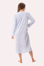 Load image into Gallery viewer, Poppy Mid Nightie - Blue
