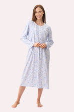 Load image into Gallery viewer, Poppy Mid Nightie - Blue
