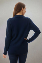 Load image into Gallery viewer, Slade Collared Cardigan - Navy
