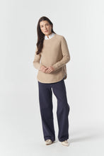 Load image into Gallery viewer, Classic Merino Cotton Raglan Jumper-Breccia
