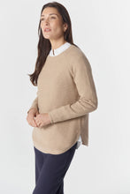 Load image into Gallery viewer, Classic Merino Cotton Raglan Jumper-Breccia
