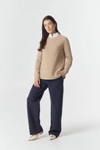 Load image into Gallery viewer, Classic Merino Cotton Raglan Jumper-Breccia
