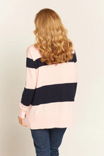 Load image into Gallery viewer, Silvia Jumper - Pink / Navy
