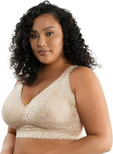 Load image into Gallery viewer, PARFAIT Adriana P5482 Women's Curvy and Full Bust Supportive Wire-free Lace Bra - Bare
