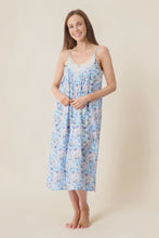 Load image into Gallery viewer, Bari Mid Length Chemise Navy
