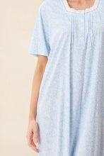 Load image into Gallery viewer, Novara Short sleeve Short Nightie Mint

