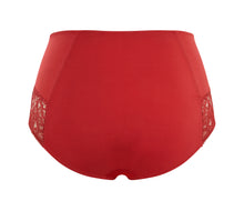 Load image into Gallery viewer, Estel High Waist Brief - Raspberry
