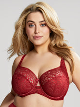 Load image into Gallery viewer, Estel Full Cup Bra / Raspberry

