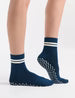 Load image into Gallery viewer, Organic Cotton Grip Crew Sock - Empress
