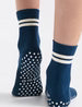 Organic Cotton Grip Crew Sock - Empress