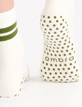 Load image into Gallery viewer, Organic Cotton Grip Crew Sock - Meadow
