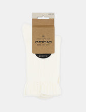 Load image into Gallery viewer, Organic Cotton Ruffle Sock - Buttercream
