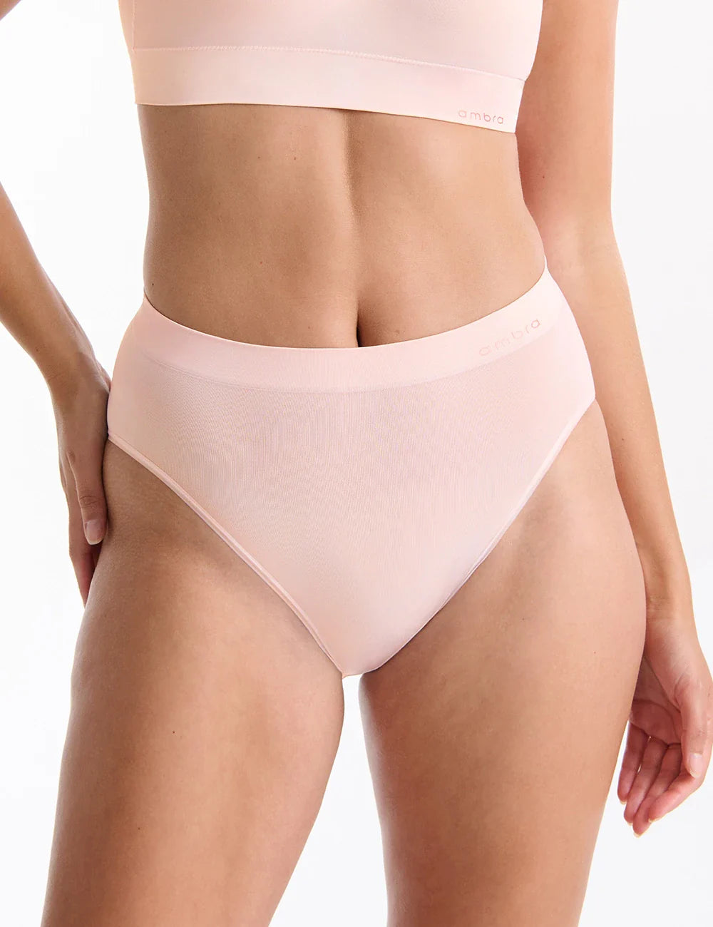 Ambra Bondi Bare Hi Cut - Shell