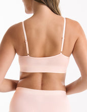 Load image into Gallery viewer, Ambra Bondi Bare Padded Longline Bra - Shell
