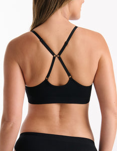 Ambra Purebasics Triangle Bralette - Black