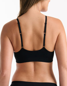 Ambra Purebasics Triangle Bralette - Black