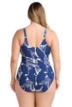 Load image into Gallery viewer, Lanthera Delacroix Multifit Cup One Piece Navy Peony
