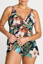 Load image into Gallery viewer, Into The Saltu Navy Delacroix Swimdress
