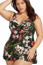 Load image into Gallery viewer, Wander Lost Delacroix Multi Cup One Piece Swimdress
