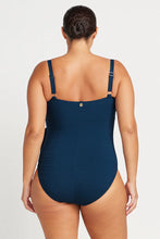 Load image into Gallery viewer, Navy Aria Hayes D / DD Cup Underwire One Piece
