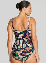 Load image into Gallery viewer, Into The Saltu Hayes D / DD Cup Underwire One Piece Navy Flowers
