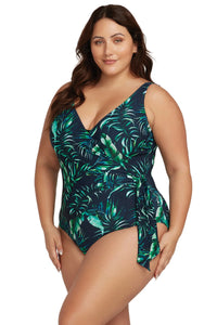 Palmspiration Hayes D / DD Cup Underwire One Piece Swimsuit