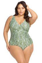 Load image into Gallery viewer, Mudlahara Rembrant One Piece Swimsuit - Olive
