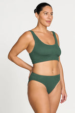 Load image into Gallery viewer, Sea Green Kahlo One Size Bikini Set
