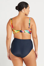 Load image into Gallery viewer, Navy Hues Botticelli High Waist Swim Pant
